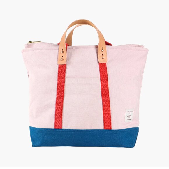 IMMODEST COTTON Small Zipper Tote - Sky - Picture 7 of 8